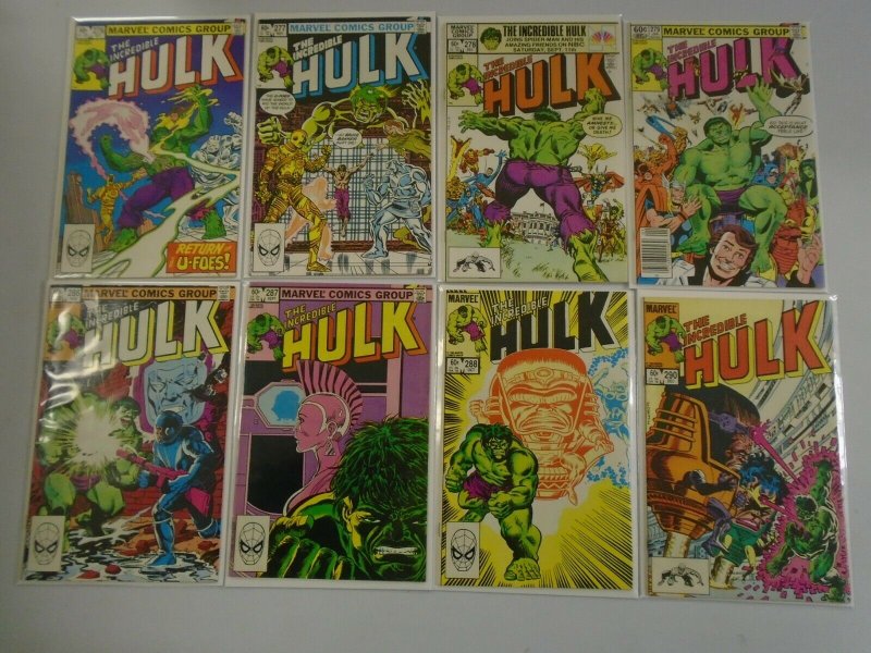 Incredible Hulk lot 41 different from #250-299 6.0 FN (1980-84 1st Series)