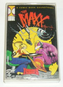 Sam Kieth's The Maxx Maxximum Sound cassette tape + card comic book soundtrack