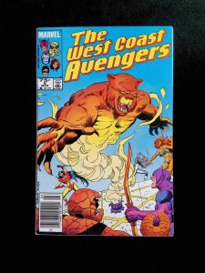 Avengers West Coast #6  MARVEL Comics 1986 VF- NEWSSTAND