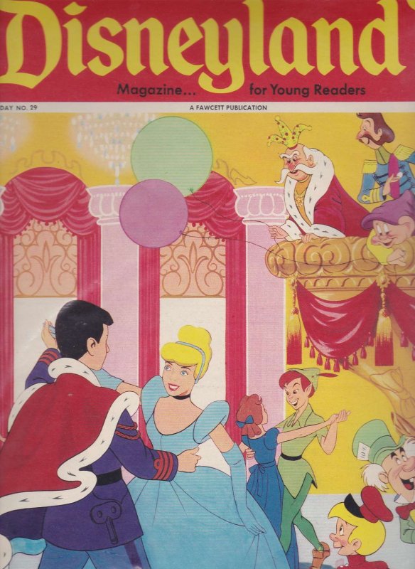 Disneyland Magazine (Fawcett) #29 VG ; Fawcett | low grade comic Cinderella