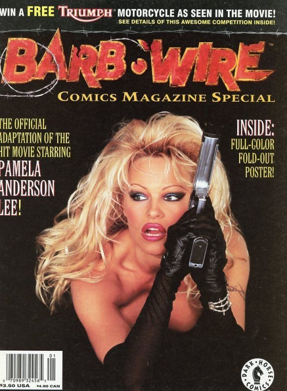 Barb Wire Comics Magazine Dark Horse Special (1996)Magazine with Poster VG/F 5.0