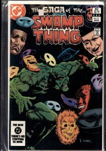 The Saga of Swamp Thing #16 (1983) Swamp Thing