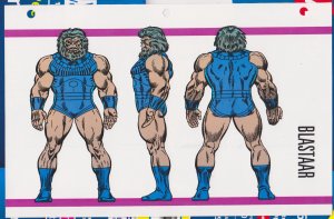 Official Handbook of the Marvel Universe Sheet- Blastaar