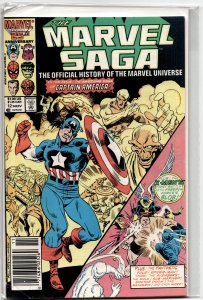 The Marvel Saga The Official History of the Marvel Universe #12 (1986) Marvel...