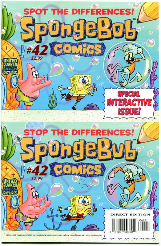 SPONGEBOB #42, NM, Square pants, Bongo, Cartoon comic, 2011, more in store