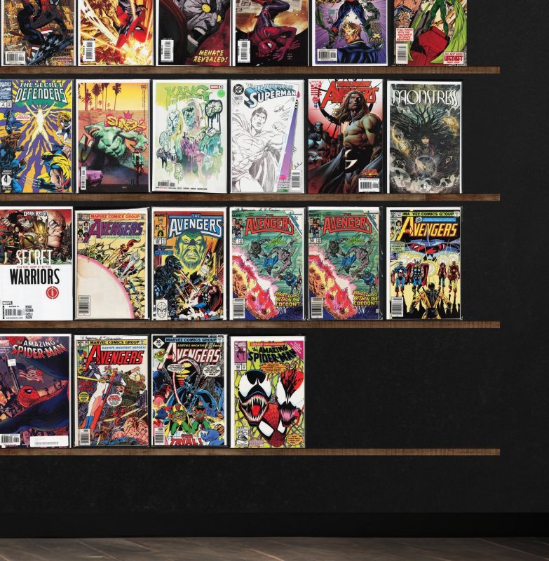 Huge Lot 150+ Comics with The Avengers, The Amazing Spider-Man & More!