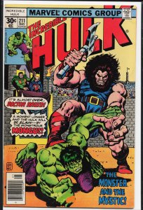 The Incredible Hulk #211 (1977) Hulk