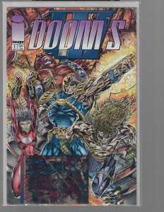 Doom's IV #1 (Image, 1994) w/Trading Card