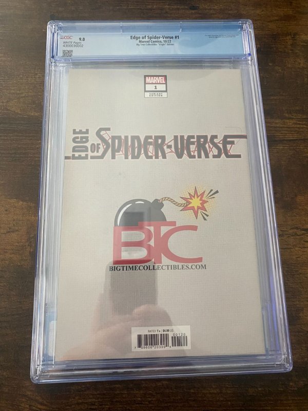 Edge of Spider-Verse #1 CGC 9.0 Massafera Variant -