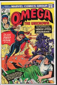Omega the Unknown #1 (1976) Omega the Unknown [Key Issue]