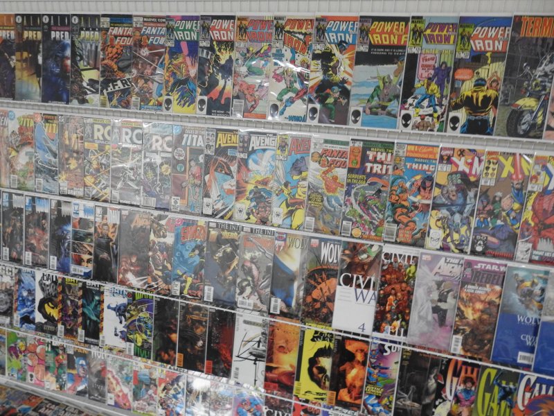 Huge Lot 150+ Comics W/Aliens, Inhumans, Terminator, Wolverine+ Avg VF+ Cond!!