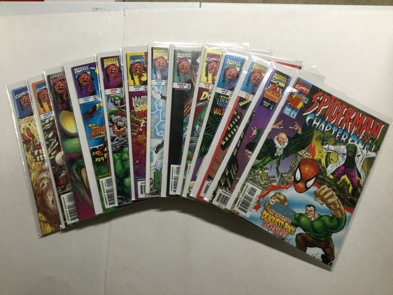 Spider-Man Chapter One 0 1-12 Lot Run Set Near Mint Nm Marvel