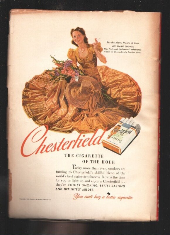 Spider 4/1940-Popular-The Spider and The War Emperor-Robed villain pulls ha...