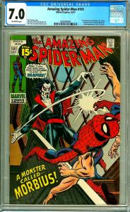 Amazing Spider-Man 101 CGC 7.0 1st App Morbius