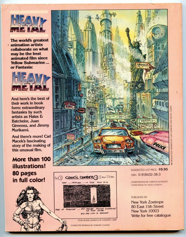 The Art of Heavy Metal: Animation for The Eighties (Heavy Metal 1981) - AC581