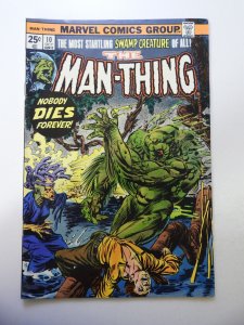 Man-Thing #10 (1974) VF Condition MVS intact