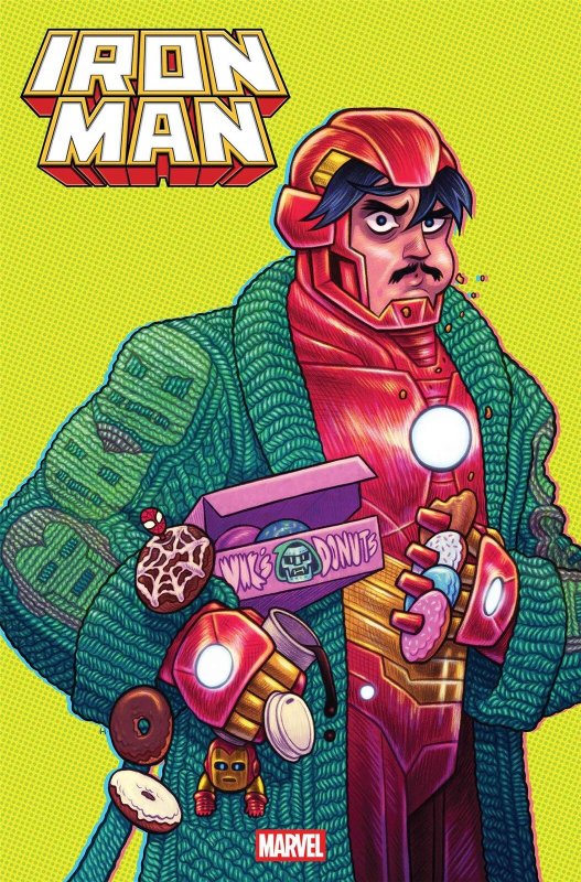 IRON MAN #4 DAN HIPP VARIANT Marvel Comic Book 2026