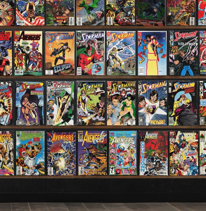 Huge Lot 150+ Comics with The Avengers, Starman, Avengers & More!