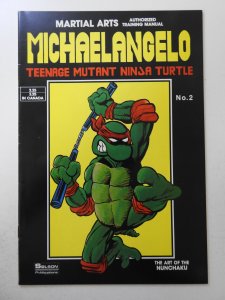 Teenage Mutant Ninja Turtles Martial Arts Manual #2 Signed Eastman/Laird+ VF-NM!