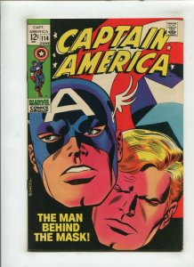 CAPTAIN AMERICA #114 (7.0) ROMITA SR!! 1969 