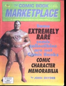 Comic Book Marketplace Fanzine #8- Rare Comic Memorabilia FN