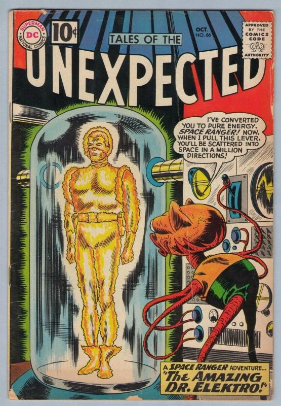 Tales of the Unexpected 66 Oct 1961 VG- (3.5)