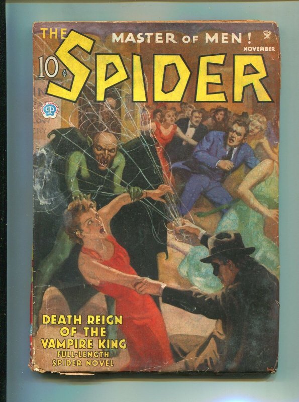 The Spider November 1935- Death Reign of the Vampire King