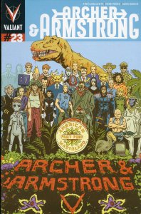 Archer and Armstrong (2nd Series) #23 VF ; Valiant | Beatles Tribute cover