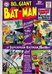 Eighty Page Giant #12 (Jul-65) VF+ High-Grade Batman, Robin the Boy Wonder