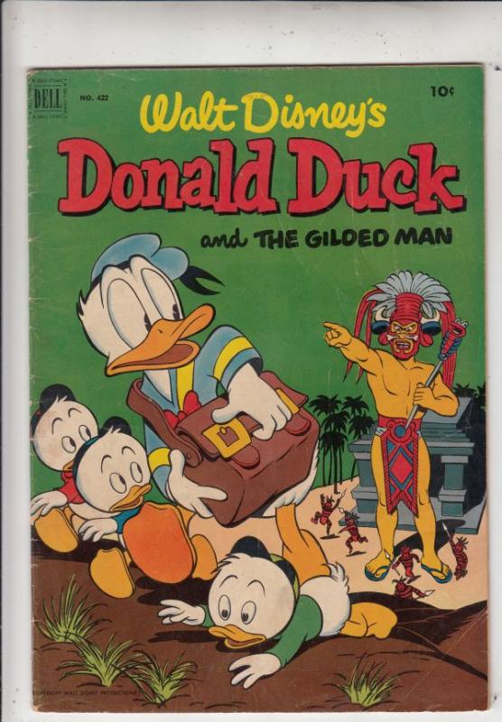 Four Color #422 (Sep-52) VG+ Affordable-Grade Uncle Scrooge, Donald Duck, Hue...