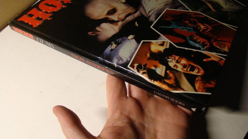 HORROR FILMS HARDBACK BOOK *NICE COPY* 1985 DRACULA WEREWOLF FRANKENSTEIN CRYPT 