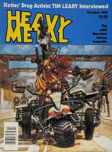 Heavy Metal #80 (Newsstand) FN ; HM | October 1983 Tim Leary