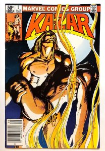 Ka-Zar the Savage #5 Newsstand (Aug 1981, Marvel) 4.0 VG