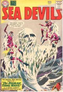 SEA DEVILS 7 VG+   October 1962 COMICS BOOK
