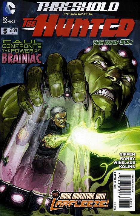 THRESHOLD  (2013 Series)  (DC) (NEW 52) #5 Near Mint Comics Book