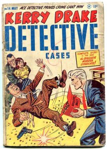 Kerry Drake Detective Cases #14  1949 - Harvey  -G/VG - Comic Book