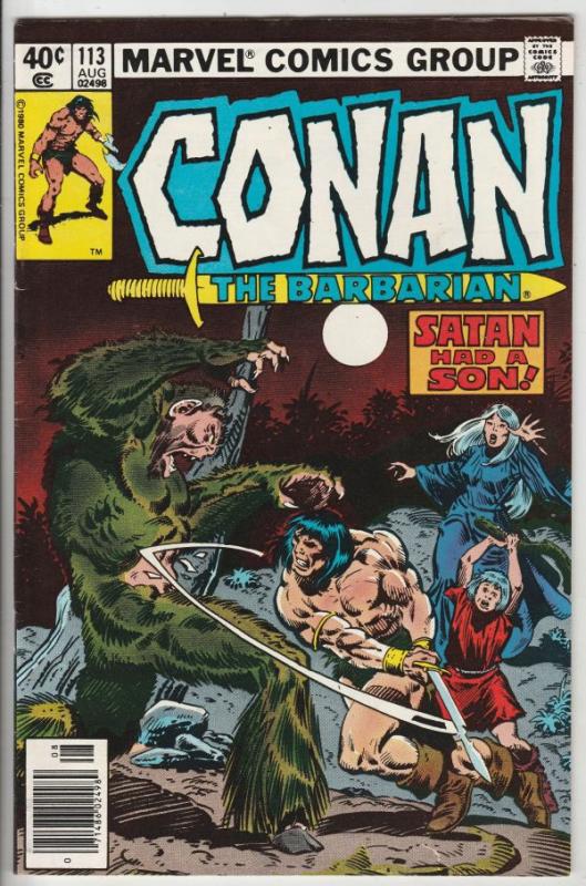 Conan the Barbarian #113 (Aug-80) VF/NM High-Grade Conan the Barbarian