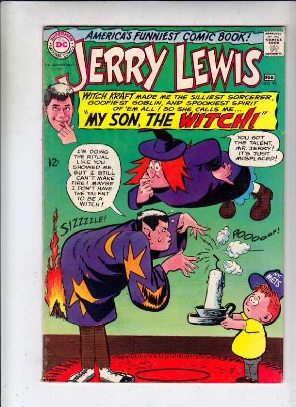 Jerry Lewis, the Adventures of #92 (Feb-66) FN Mid-Grade Jerry Lewis