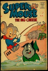 Supermouse The Big Cheese #36 1956- Funny Animals- Noahs Ark VG-