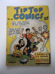 Tip Top Comics #28 (1938) GD+ condition see description