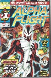Alpha Flight #1 (Aug 1997) - X-Men offshoot - Canadian superhero team