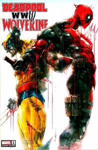 DEADPOOL WOLVERINE WWIII #1 Prime Key HTF EXCLUSIVE Ivan Tao Limited Print! Xmen