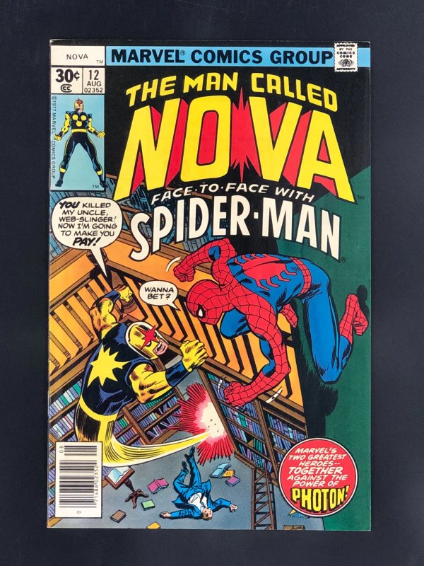 Nova #12 (1977) 1st Appearance of Photon, a Villain of Nova's