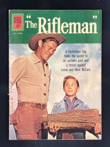 The Rifleman #10 (1962) Classic Chuck Conners & Johnny Crawford Photo Cover