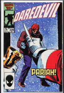 Daredevil #229 (1986) Daredevil [Key Issue]