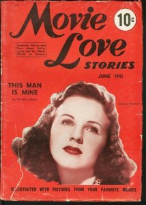 MODERN LOVE STORIES 1941 JUN-DEANNA DURBIN COVER VG