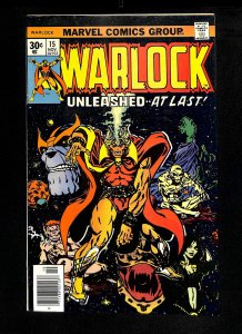 Warlock #15 1st Ancient Traveler! Thanos!