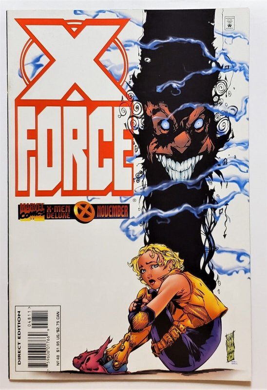 X-Force #48 Deluxe Ed (Nov 1995, Marvel) VF+ 