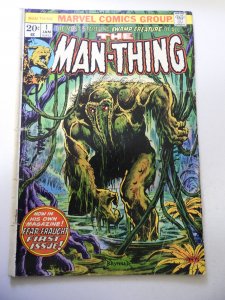 Man-Thing #1 (1974) VG Condition