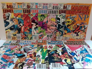 MARVEL UNIVERSE: 1 - 15 ORIGINAL + DELUXE + MASTER EDITION - FREE SHIPPING 